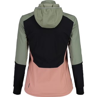 NeshaM. Softshell Jacket Women frosty green multi