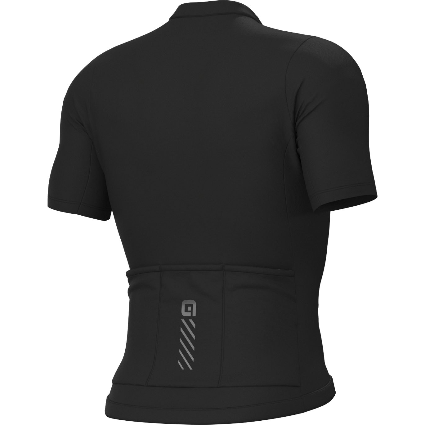 Color Block Radtrikot Herren nero