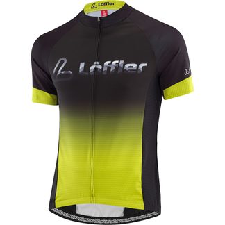 Löffler - FZ Messenger MID Bike Jersey Herren black lemon