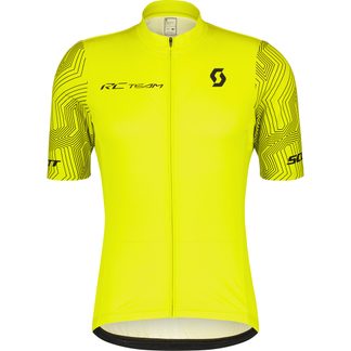 Scott - RC Team 10 Radtrikot Kurzarm Herren sulphur yellow black