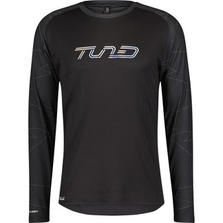 Scott - Trail Tuned Radtrikot Langarm Herren schwarz