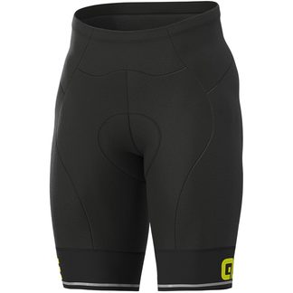 Solid Corsa Shorts Men black fluo yellow