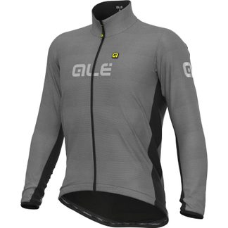 Alé - Black Reflective Cycling Jacket Men grey