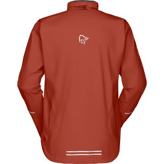 Fjørå Dri1 Hardshell Jacket Men rooibos tea