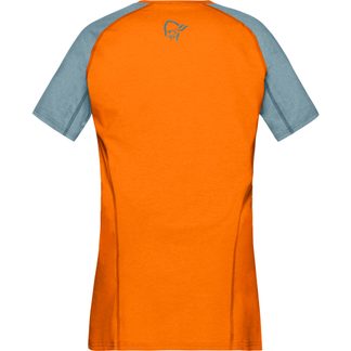 Fjørå Equaliser Lightweight T-Shirt Damen orange popsicle tourmaline