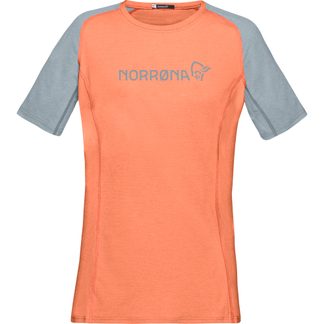 Norrona - fjørå equaliser lightweight T-Shirt Damen flamingo drizzle
