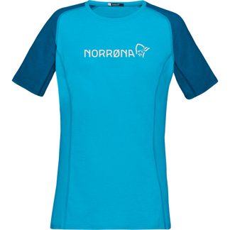 Norrona - Fjørå Equaliser Lightweight T-Shirt Women mykonos blue