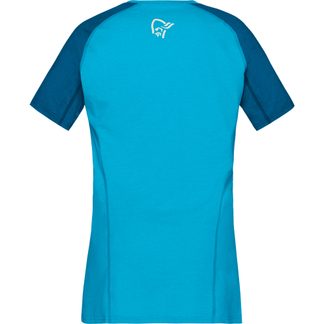 Fjørå Equaliser Lightweight T-Shirt Damen mykonos blue