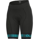 Strada Radhose Damen black turquoise