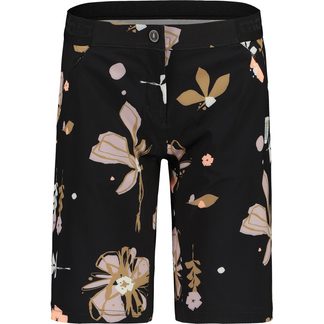Maloja - AnemonaM. Printed Shorts Damen deep black flora