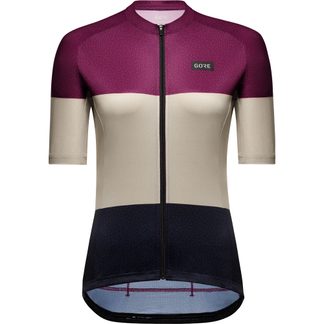 GOREWEAR - Spirit Stripes Bike Jersey Women tech beige