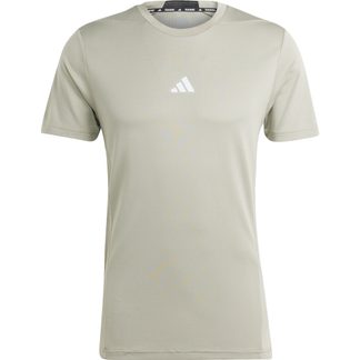 adidas - Designed for Training HIIT Workout HEAT.RDY T-Shirt Herren silver pebble