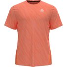 Zeroweight Engineered Chill-Tec T-Shirt Men shocking orange melange