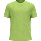 Zeroweight Engineered Chill-Tec Laufshirt Herren sharp green melange