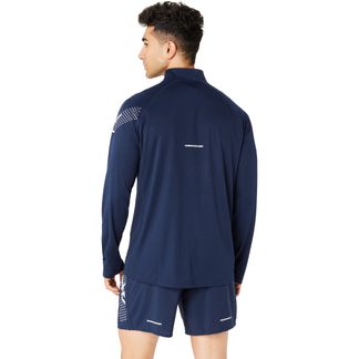 Icon Longsleeve 1/2 Zip Herren blue expanse