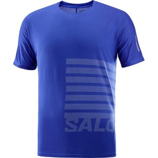 Salomon - Sense Aero GFX T-Shirt Herren surf the web