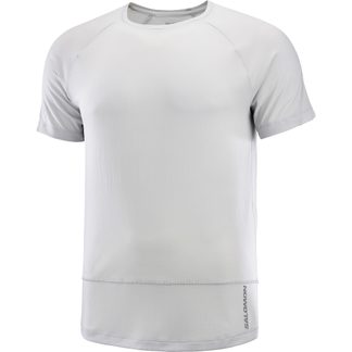 Salomon - Cross Run T-Shirt Men gray violet