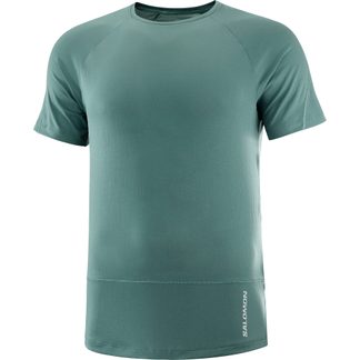 Salomon - Cross Run T-Shirt Herren north atlantic