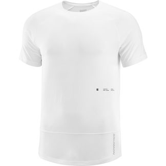 Salomon - Cross Run GFX T-Shirt Herren weiß