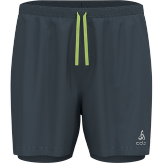 Odlo - Essential 2-in-1 Running Shorts Men dark slate