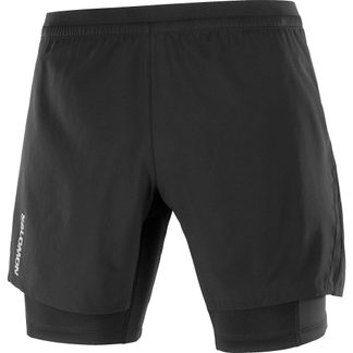 Salomon - Cross Twinskin™ Shorts Men deep black