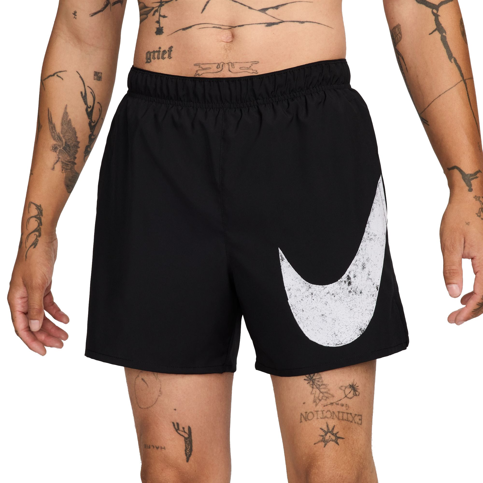 Nike Challenger Swoosh Dri Fit Shorts Herren schwarz kaufen im Sport Bittl Shop