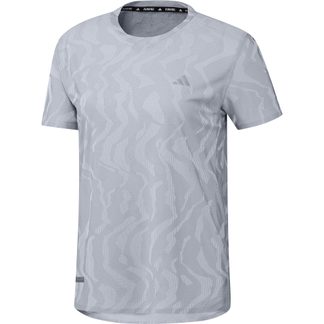 adidas - Ultimate HEAT.RDY Engineered Running T-Shirt Women halo silver