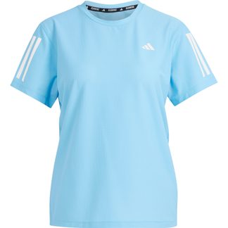adidas - Own the Run T-Shirt Damen semi blue burst