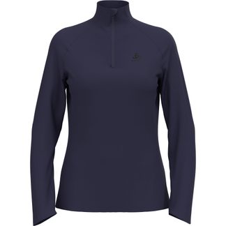 Odlo - Essential 1/2 Zip Laufshirt Damen eclipse