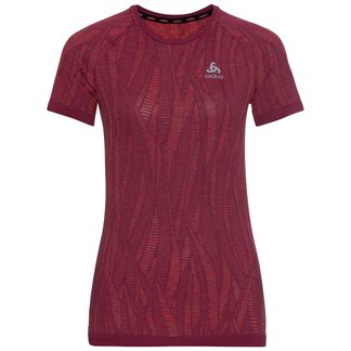 Odlo - Blackcomb Light T-Shirt Damen raspberry fudge space dye