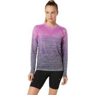 Seamless Longsleeve Damen bold magenta