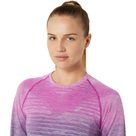 Seamless Longsleeve Damen bold magenta