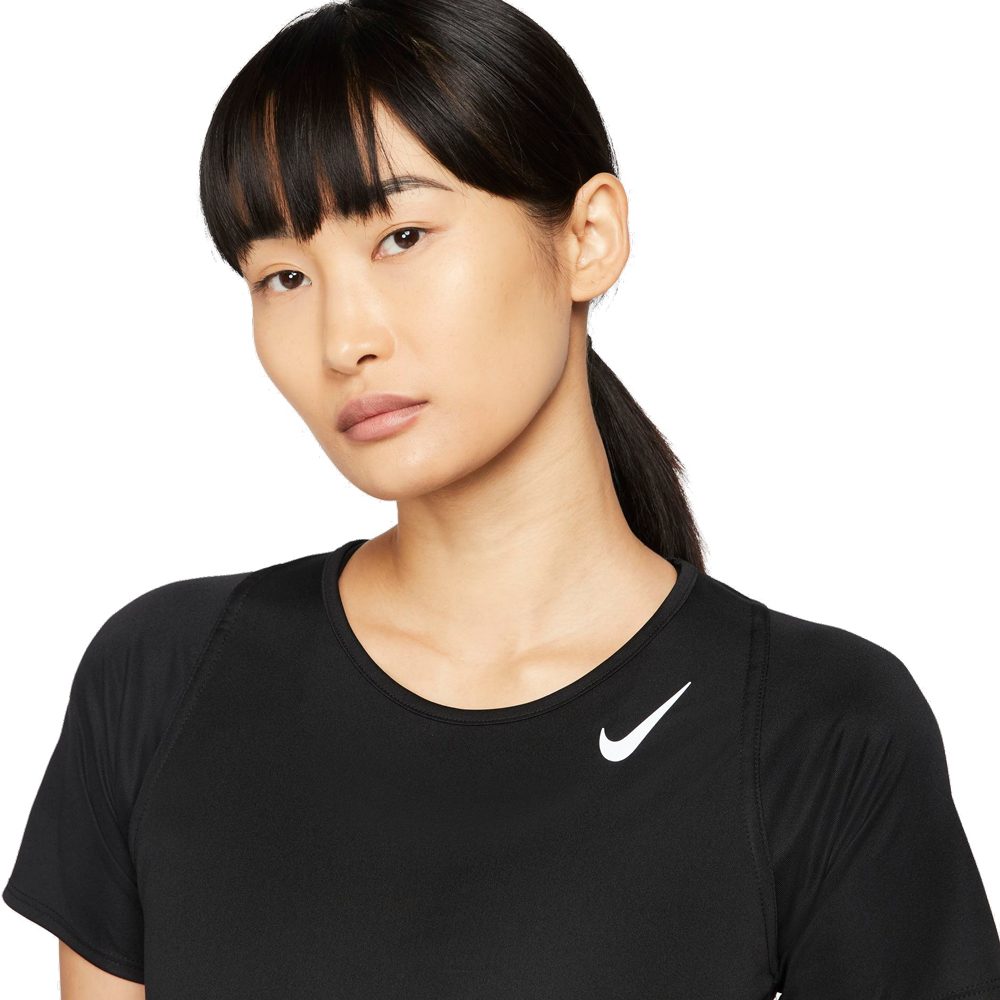 winkelwagen dikte ontsmettingsmiddel Nike - Dri-Fit Race T-Shirt Women black reflective silver at Sport Bittl  Shop