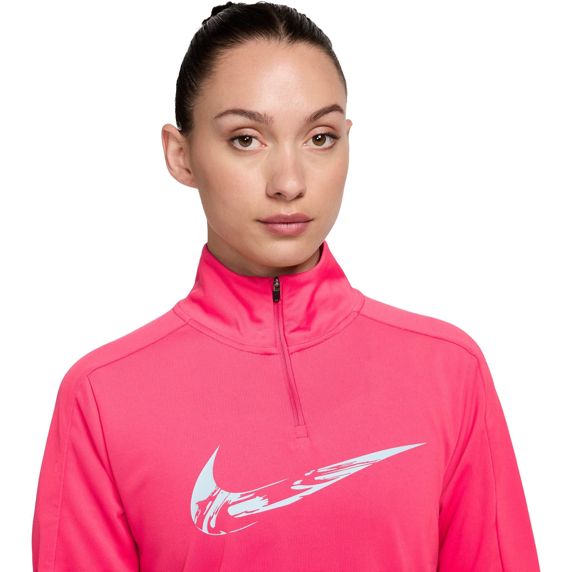 Nike long sleeve pink hot sale