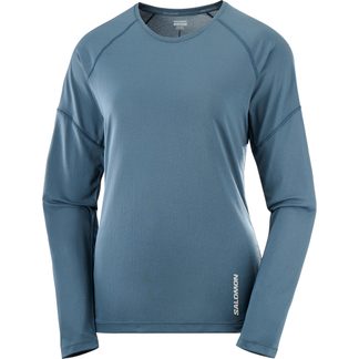 Salomon - Cross Run Longsleeve Women midnight navy