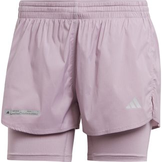 adidas - Ultimate Two-in-One Shorts Damen preloved fig