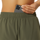 Icon Laufshorts Damen mantle green