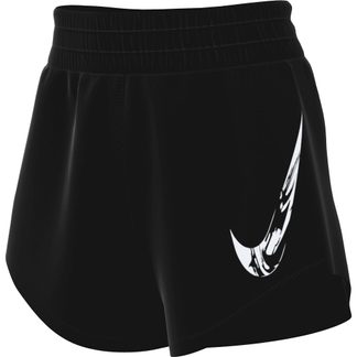 Nike - Dri-Fit One Swoosh Shorts Damen schwarz