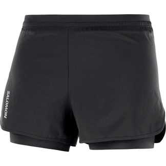 Salomon - Cross 2in1 Short W Shorts Damen deep black