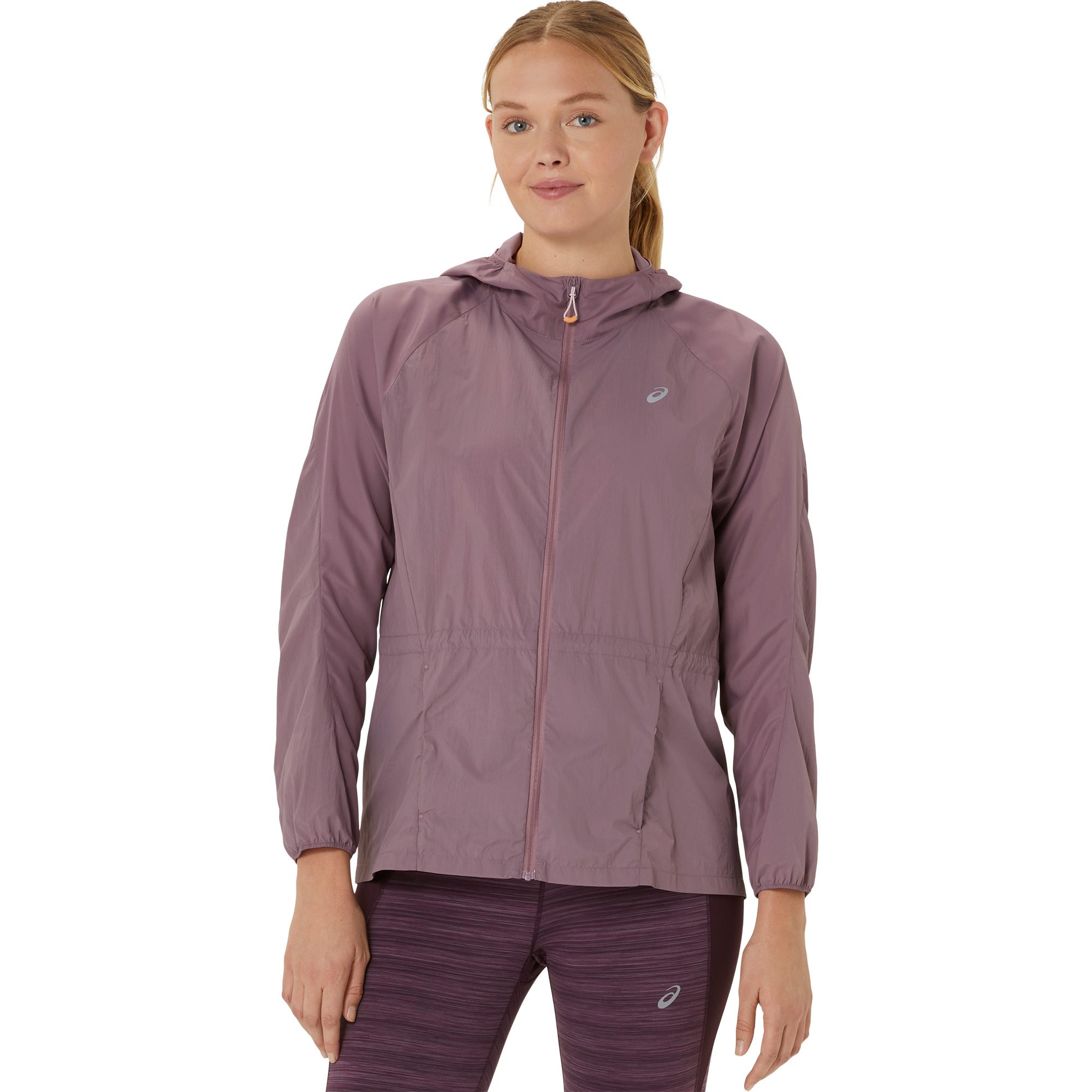 ASICS Road Packable Running Jacket Women dusty mauve at Sport Bittl Shop