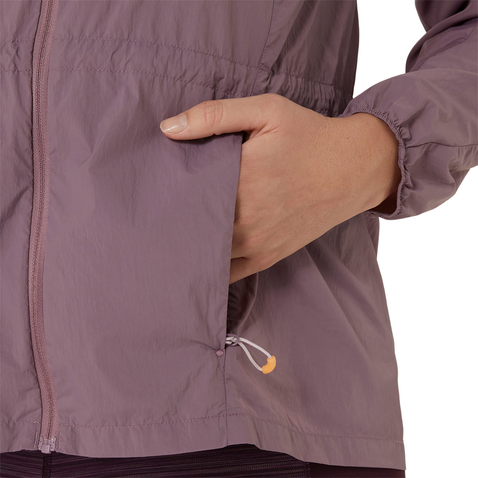 ASICS Road Packable Running Jacket Women dusty mauve at Sport Bittl Shop