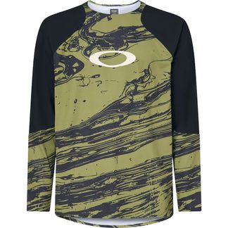 Oakley - Seeker Airline Longsleeve Bike Jersey Men duality swirl green