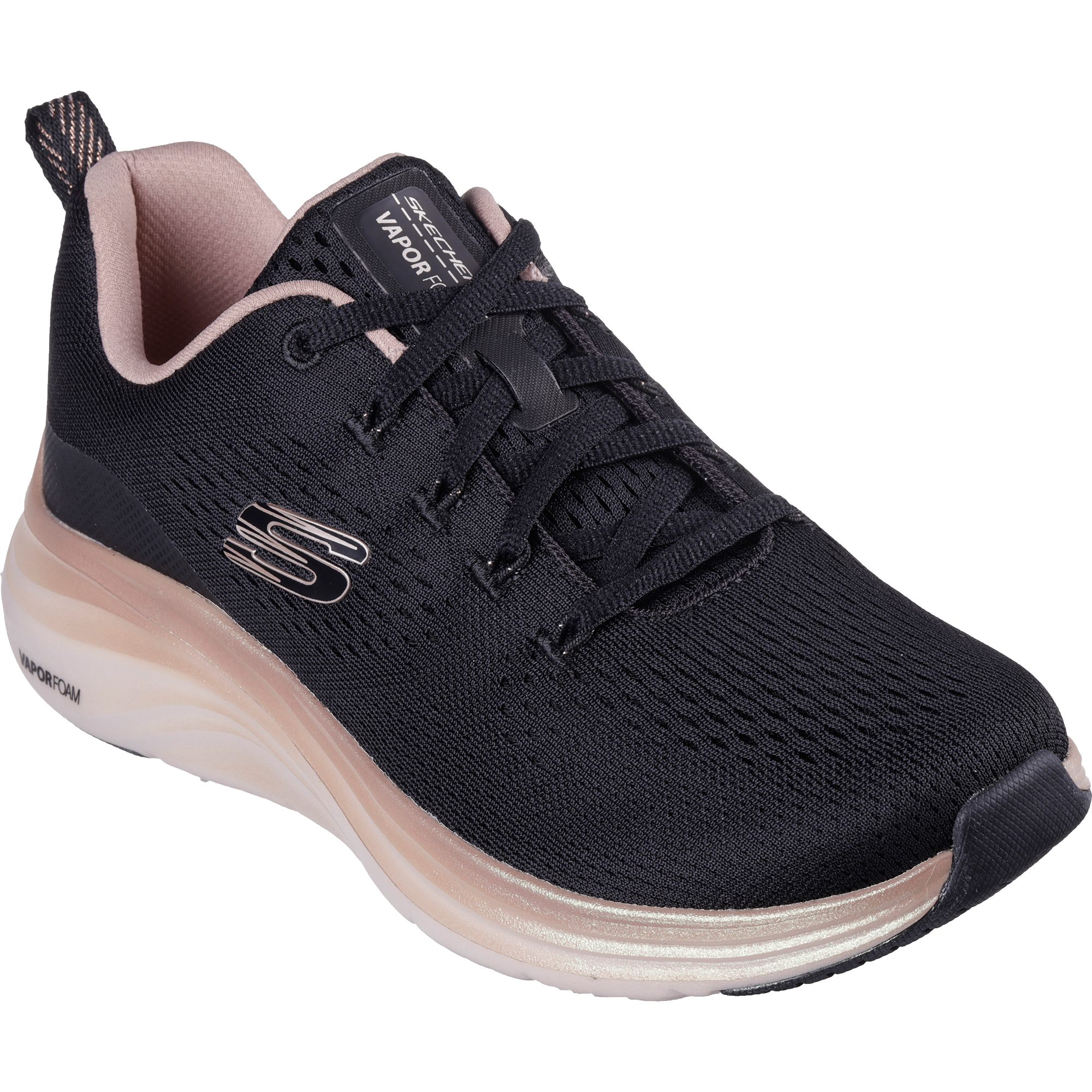 Skechers Vapor Foam Midnight Glimmer Sneaker Women black at Sport Bittl Shop