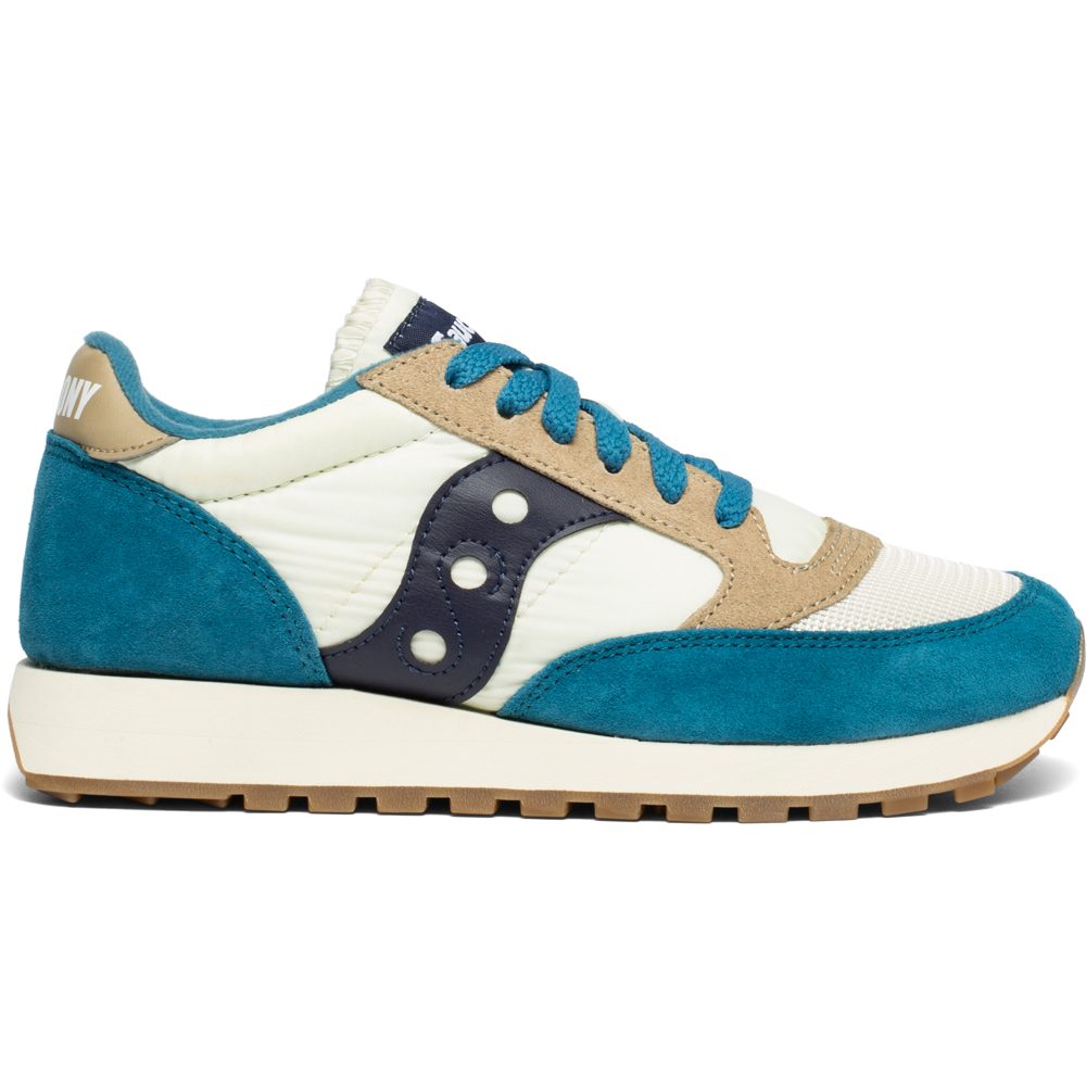 saucony jazz blue and white