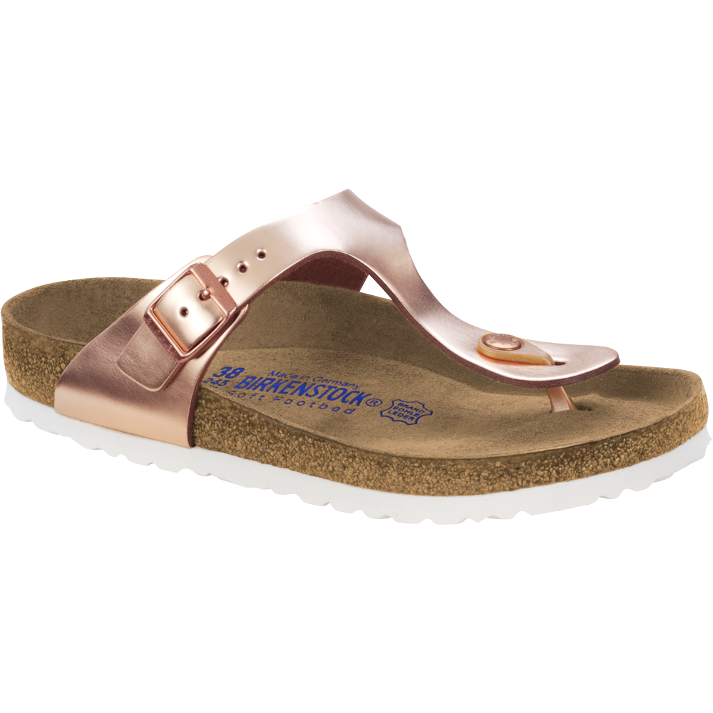 adverteren Billy gemakkelijk te kwetsen Birkenstock - Gizeh Leder Sandalen Damen metallic copper kaufen im Sport  Bittl Shop