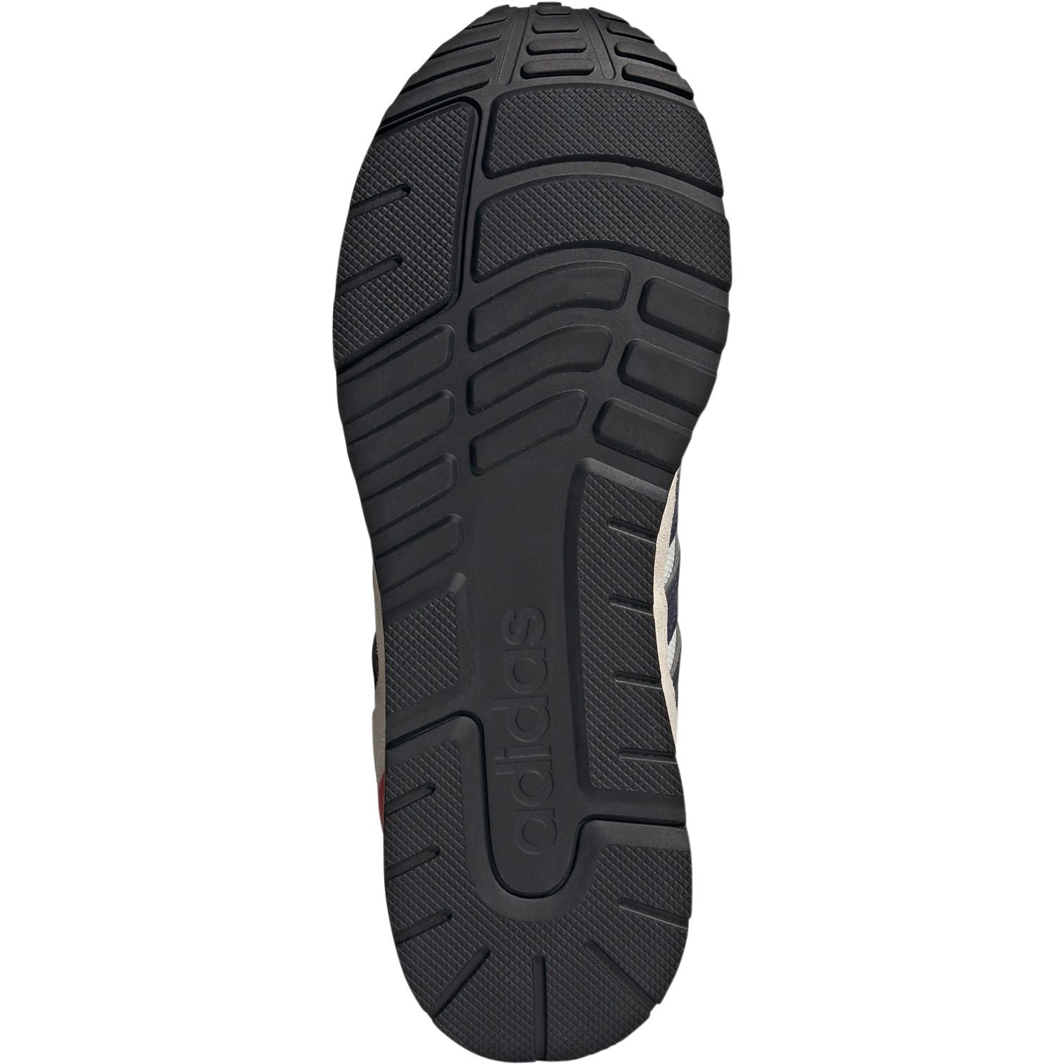 Adidas neo mens v racer trainers black/white/red shop