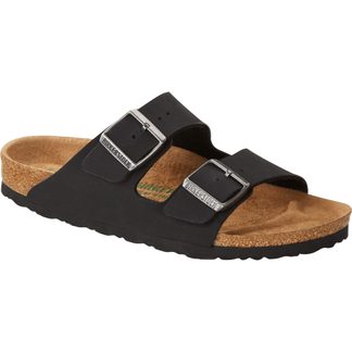 Birkenstock - Arizona Vegan Birko-Flor® Nubuck Sandalen schwarz