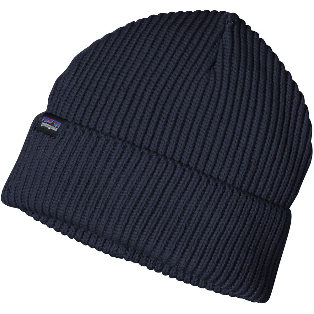 Fishermans Rolled Beanie navy blue