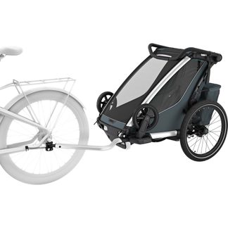 Chariot Cross 2 Single Bike Trailer 1Seat dark slate