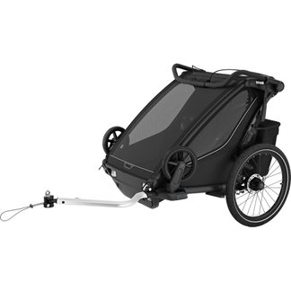 Thule - Chariot Sport 2 Double Fahrradanhänger 2 Sitzer black